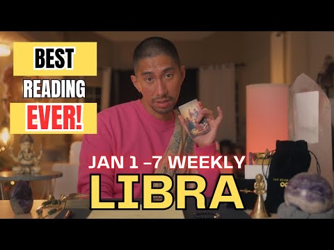 LIBRA 🙌 YOUR BEST READING FOR MONEY AND LOVE!  JANUARY 1 - 7 WEEKLY HOROSCOPE PREDICTION