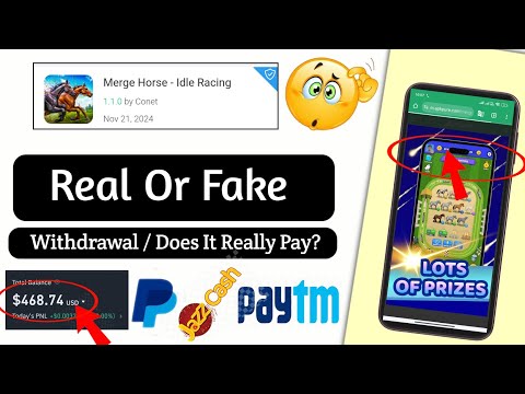 Merge Horse Idle Racing Real Or Fake - Merge Horse Idle Racing Game Withdrawal