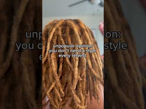 Forget a style, less tension ❤️🫶🏾 DO YOU AGREE?? #locs #locjourney #grwm #locstyles #grwmreel