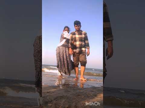 Kakinada beach & his voice 🥰🤗#shortsvideo #viralvideo #explore #beach #love #chashee143