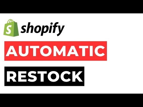 How to Send Automatic Restock Alerts Shopify