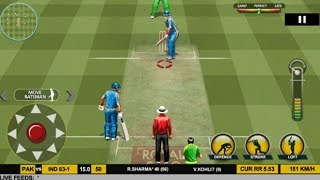 Real Cricket 2017 Gameplay #1- India vs Pakistan Champions League