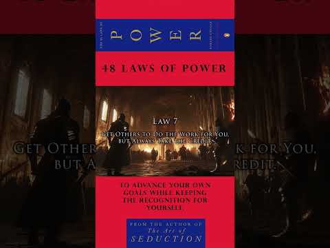 The 48 Laws of Power | Robert Greene #48lawsofpower #robertgreene