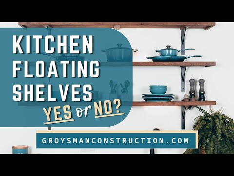 Kitchen Floating Shelves: Yes or No? - Home Remodeling, San Diego