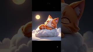 sleeping cat#PeacefulSleepNow #QuickSleepFix #DeepSleepMusic