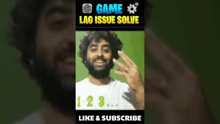 Game Lag issue solve || Free Fire lag fix problem 🤗