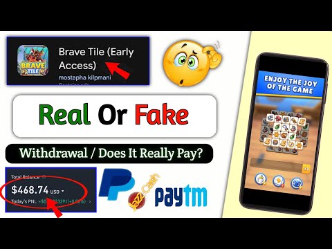 Brave Tile Game Review - Brave Tile Withdraw - Brave Tile Real Or Fake - Brave Tile Game