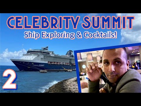 Celebrity Summit: Sailaway, ship exploring, & lots of cocktails! | PART 2, October 2023