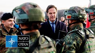 Secretary General Mark Rutte's end of year message to NATO troops | 2024