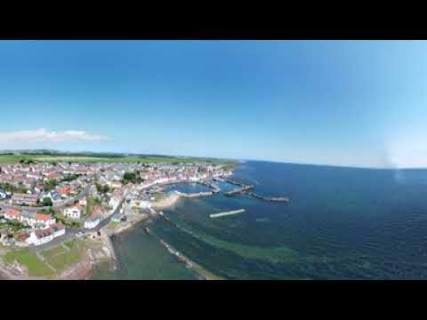 Fife - UK - St Monans Harbour - 360° Panorama