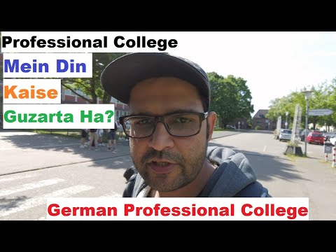 A Day in Ausbildung College/School (BerufKolleg) in Germany (URDU VLOG)