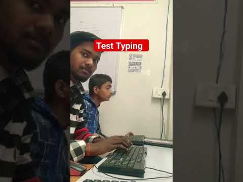 Typing Test  Speecd  20 #shorts#viral