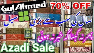 Gul Ahmed Biggest Azadi Sale 70% off || Gul Ahmed Sale || Gulahmed