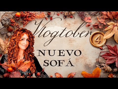 🍂 4 - ¡Mira que PRECIOSIDAD! 😍 Sofá NUEVO para el Estudio