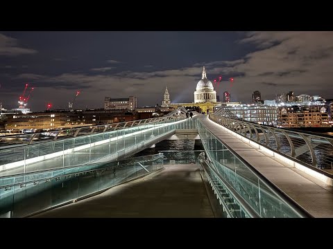 Walking tour in London by night 2023 🇬🇧#london #vlog #nightview