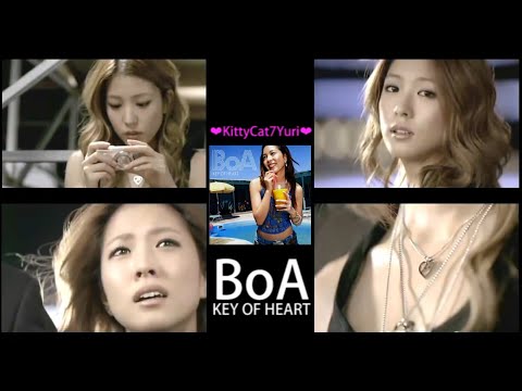 KEY OF HEART － BoA ★歌詞付き ❤Korean Video＋Japanese Song  Video Clip❤