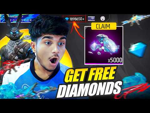 Free 5000 Diamonds 💎 How To Get Diamonds in Free Fire Me Diamond Kaise Le || FireEyes Gaming