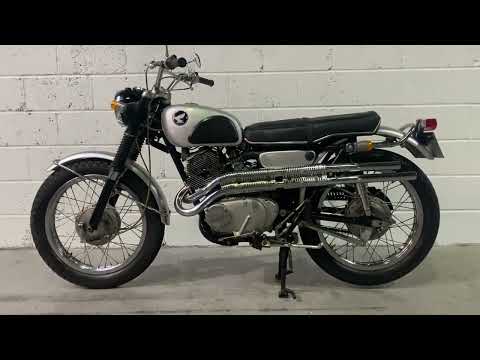 Extremely rare 1964 Honda CL72 Scrambler 250. Ref 5111