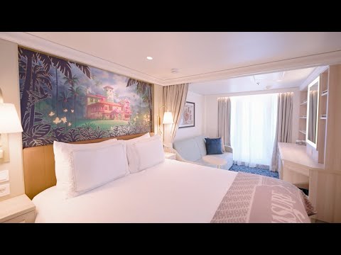 Disney Treasure - Deluxe Oceanview Stateroom with Navigator’s Verandah | Disney Cruise Line