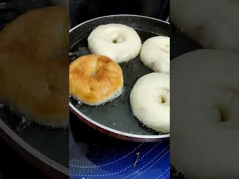 donuts at home||easy donuts||#youtubeshorts ||cafe style donuts