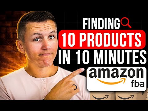 Amazon FBA Product Research Technique Found Me 10 Products in 10 Minutes!