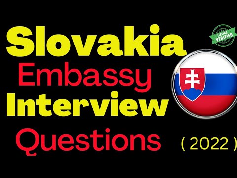 Slovakia embassy interview 2022 | Slovakia work permit embassy interview | slovakia interview 2023