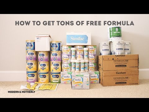 How to Get Tons of Free Formula + !!!GIVEAWAY!!! - CLOSED -