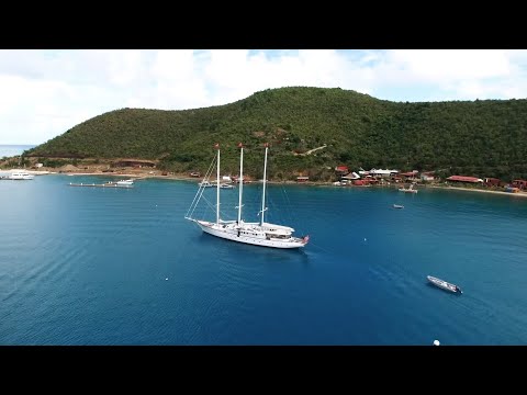 Tour the British Virgin Islands on a mega yacht!