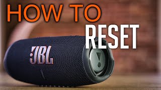 How to Reset JBL Charge 5 ?