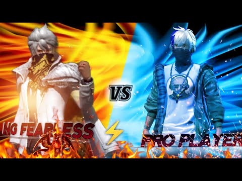 1V1_NG FEARLESS⚡VS ⚡PRO PLAYER🔥