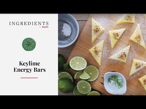 Keylime energy bars | Ingredients by Saputo