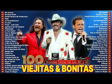 MARCO ANTONIO SOLÍS, JUAN GABRIEL, CAMILO SESTO, LUIS MIGUEL Y MÁS  ~ VIEJITAS PERO BONITAS