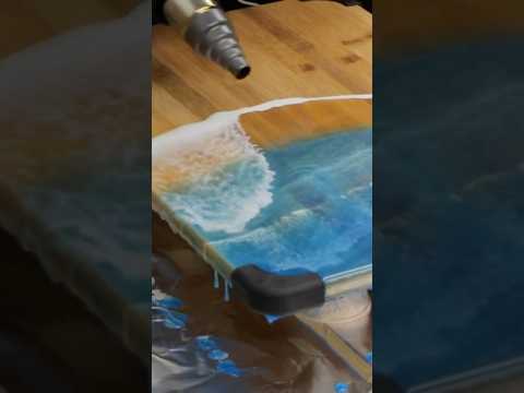 Create Stunning Oceanic Resin Art on Wood with Judy Byer