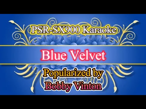 Blue Velvet - Bobby Vinton Video Karaoke