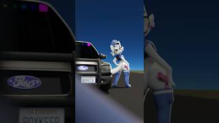 Maxx’s new bumper sticker backfires :3 #animation #furry #furryart #cars #car #carlover #boykisser