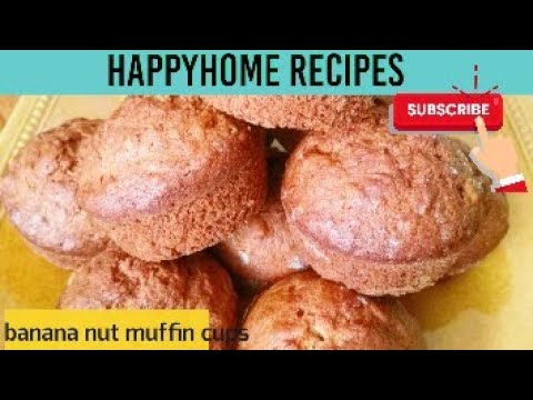 Super delicious Banana muffins| healthy breakfast muffins