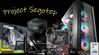 Project Segotep a.k.a. Ryzen 5 2600 with GTX1660Ti PC Build [Radiant Tech PC]