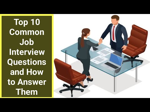 Top 10 Common Job Interview Questions and How to Answer Them - English Speaking Conversation