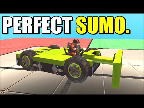 I Built a Perfect SUMO Vehicle and Obliterated my Friends!