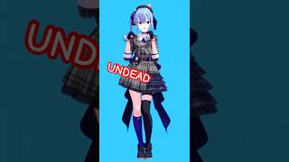 【MMD】UNDEAD #ホロライブ #mmdホロライブ #mmd #vtuber #shorts #踊ってみた #星街すいせい #yoasobi #undead