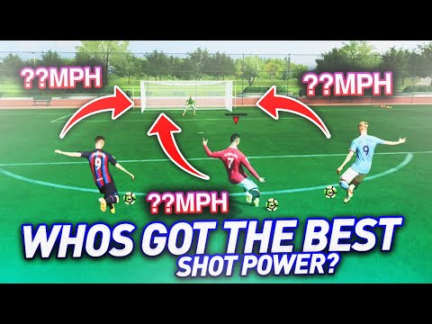 FIFA 23 Shot Power Challenge: Who has the most POWERFUL shots!