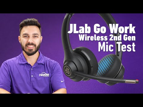 JLab Go Work 2nd Gen Mic Tests Vs Background Noise