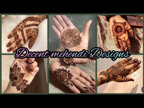 Beautiful Mehendi Designs | Easy mehendi designs | front back hand designs