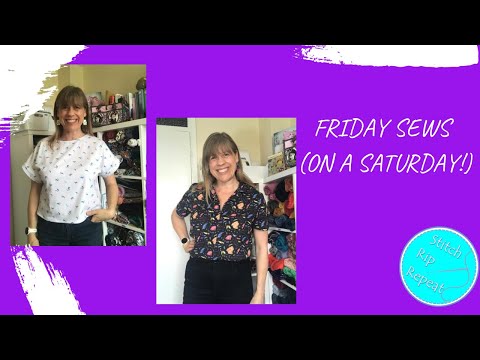 Friday Sews 4th August 2023 - *AD* Lucy Lockets Fabrics, my Naya top and more…