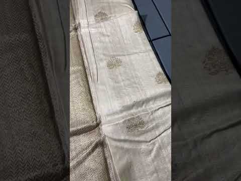 Banarasi Pure Tussar Silk Saree | Rs_8k| Booking No +918810782147