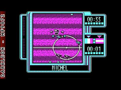 Michel Futbol Master © 1989 - PC DOS - Gameplay