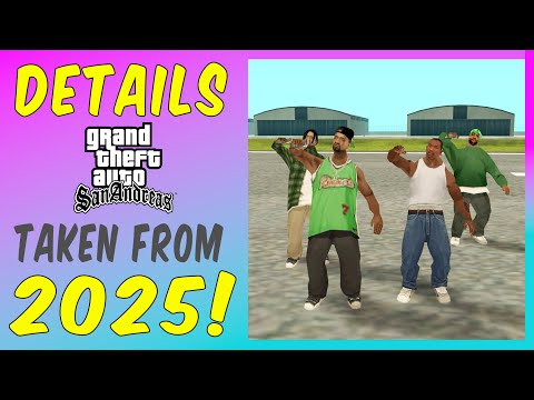 Details GTA San Andreas Taken from 2025 !!! (PART 2)