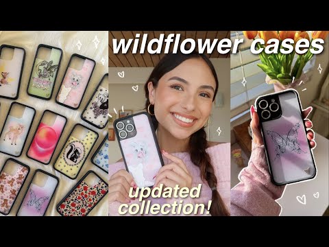 UPDATED WILDFLOWER CASES COLLECTION 2023! ⭐️ iPhone 11, 12, 14, and 15 Pro Max cases