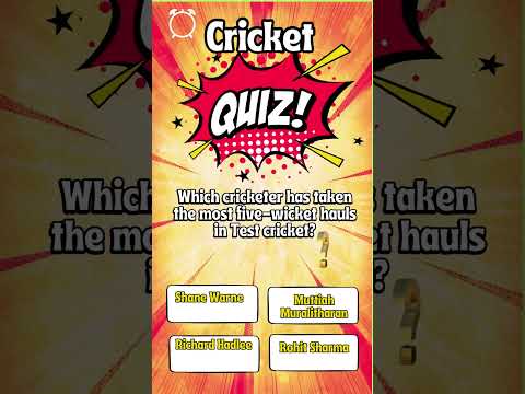 Ultimate Cricket Trivia Quiz