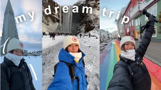 A solo trip to Iceland! 🇮🇸❄️☃️ golden circle tour, south coast, exploring reykyavik, spending NYE